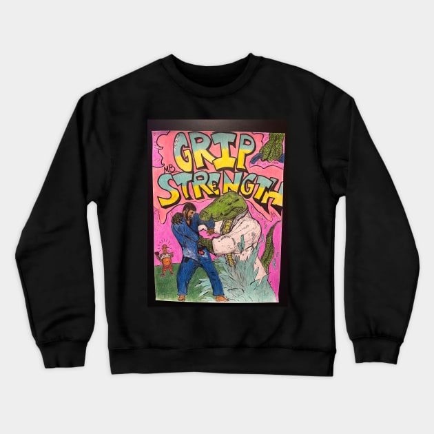 Croco-Jitsu Crewneck Sweatshirt by Halfguardplayer1976